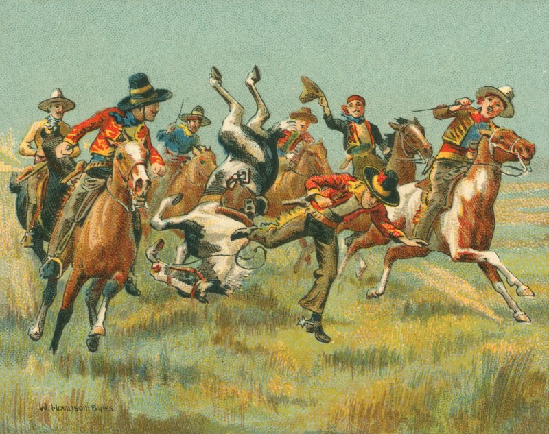 Wyścigi historyczne i współczesne, meksykańskie wyścigi konne autorstwa Unbekannt Unbekannt