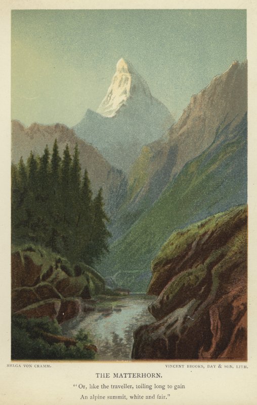 Matterhorn autorstwa Unbekannt Unbekannt