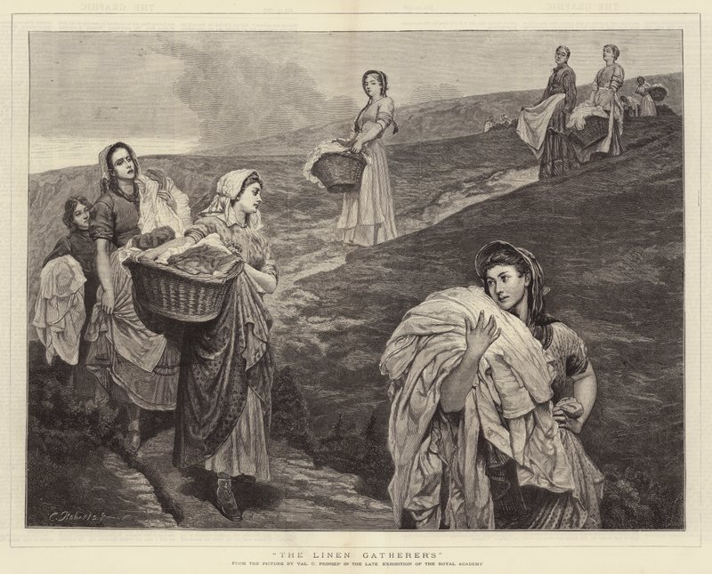 Zbieracze Pościeli autorstwa Valentine Cameron Prinsep