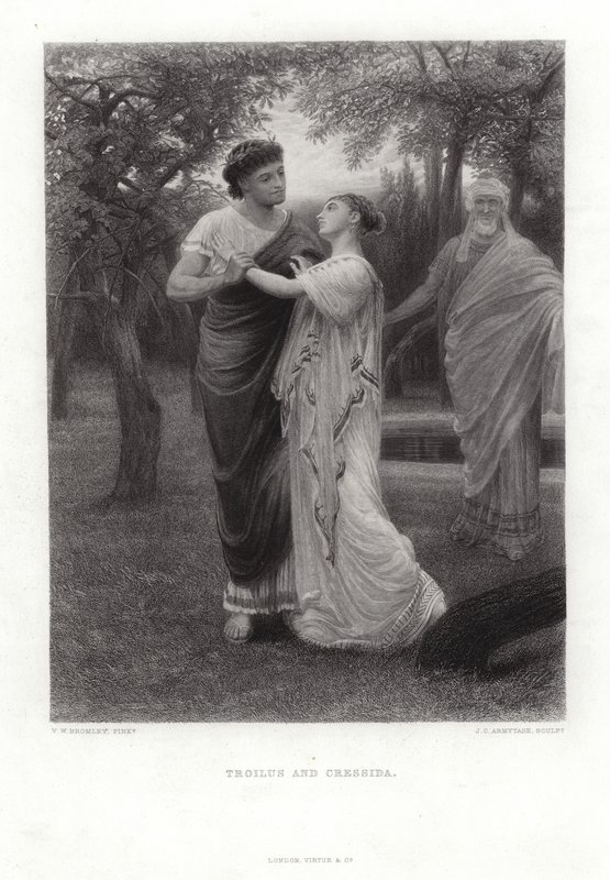 Troilus i Kressyda autorstwa Valentine Walter Lewis Bromley