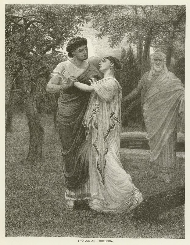Troilus i Cressida autorstwa Valentine Walter Lewis Bromley
