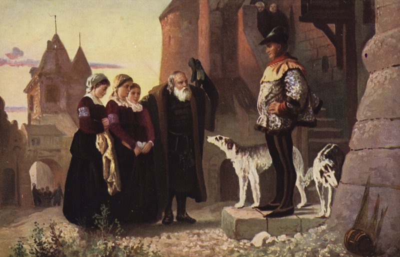 Prawo Mistrzów, 1874 autorstwa Vasilij Dmitrievich Polenov
