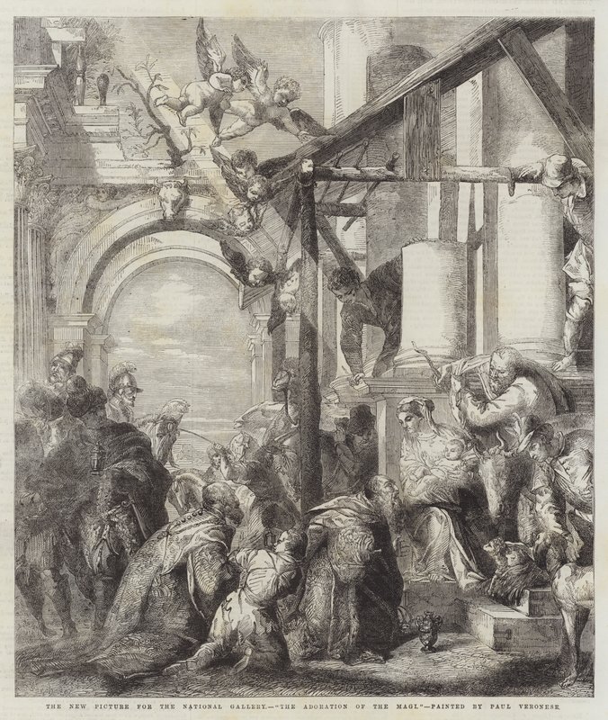Pokłon Trzech Króli autorstwa Paolo Veronese