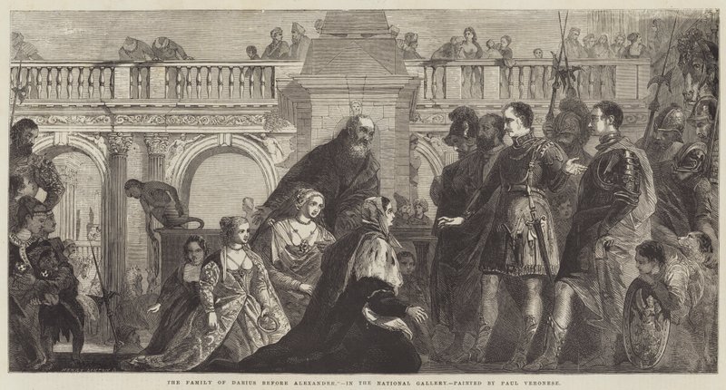 Rodzina Dariusza przed Aleksandrem autorstwa Paolo Veronese