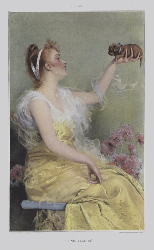 Noworodek autorstwa Vittorio Matteo Corcos