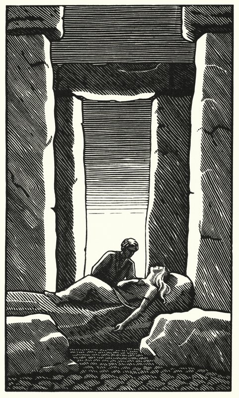 Ilustracja do Tess Of The D’Urbervilles autorstwa Thomasa Hardy