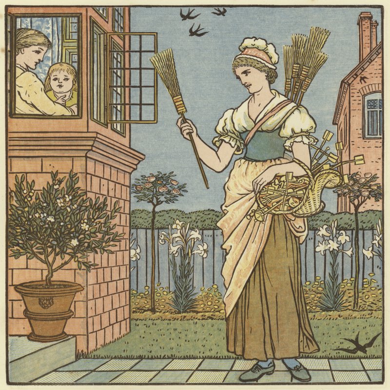 Kup miotłę autorstwa Walter Crane