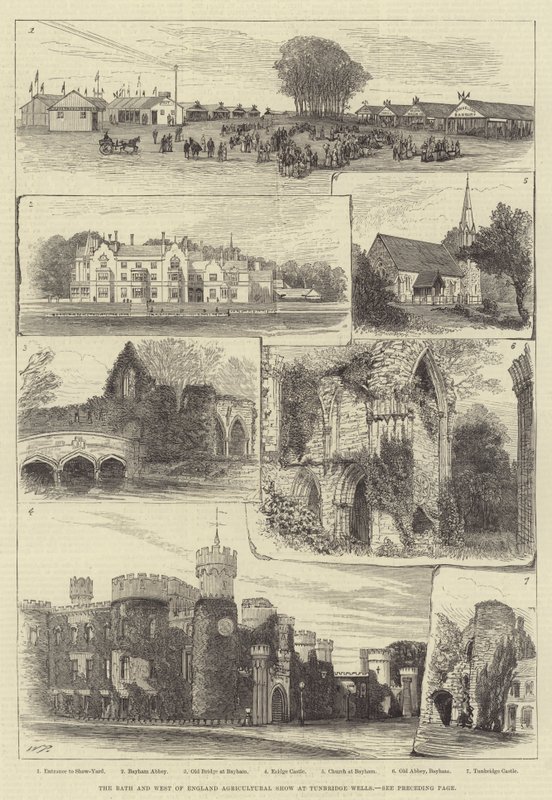 Bath and West of England Agricultural Show w Tunbridge Wells autorstwa Walter Paget