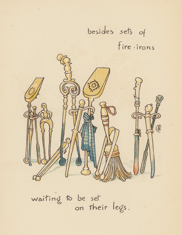 Ilustracja do Legends for Lionel autorstwa Waltera Crane