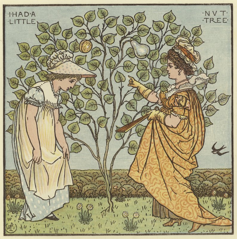 Miałem małe drzewko orzechowe autorstwa Walter Crane