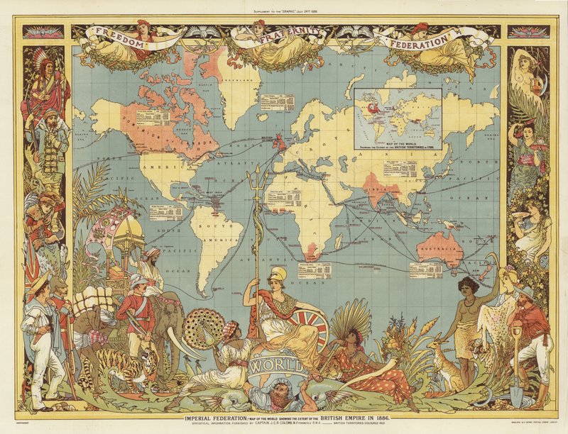Federacja Imperialna autorstwa Walter Crane