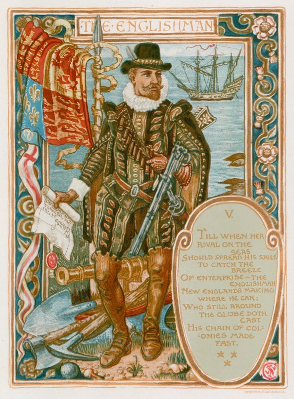 Anglik autorstwa Walter Crane