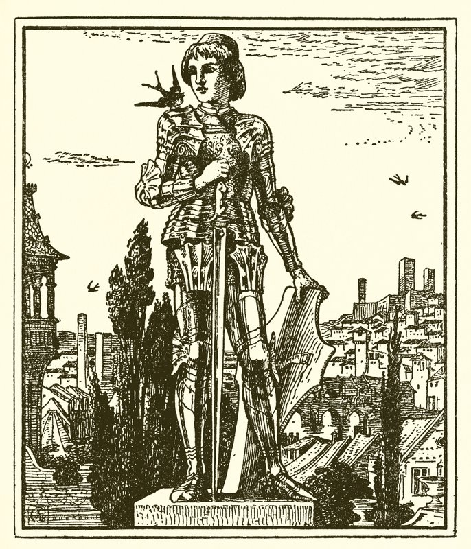 Szczęśliwy książę autorstwa Walter Crane