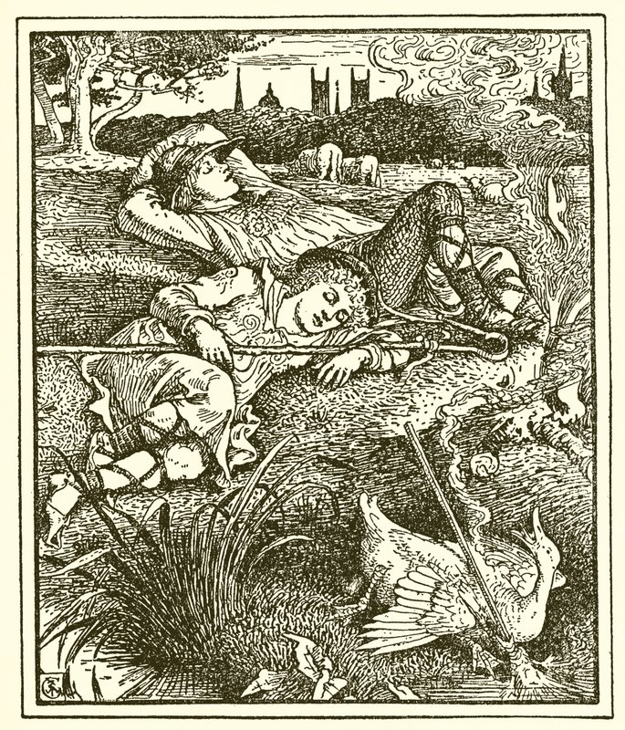 Niezwykła rakieta autorstwa Walter Crane