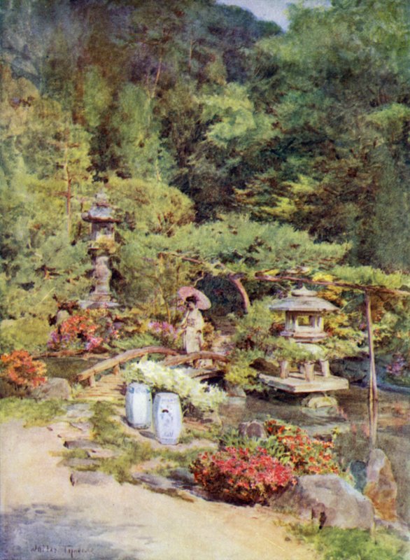 Klasyczny projekt ogrodu, Kioto autorstwa Walter Frederick Roofe Tyndale
