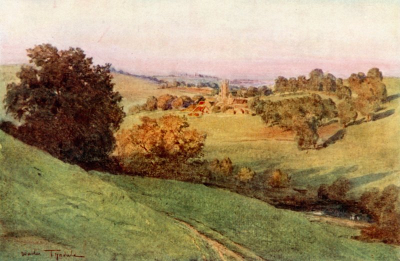 Bathford, Near Bath (kolor lito) autorstwa Walter Frederick Roofe Tyndale