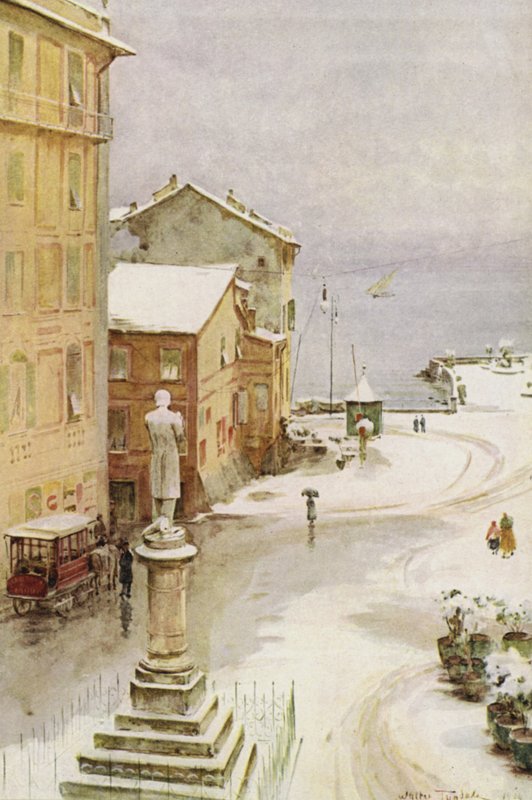 Piazza Mazzini, Santa Margherita autorstwa Walter Frederick Roofe Tyndale