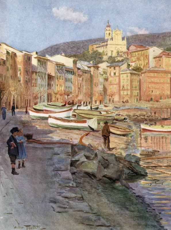 Santa Margherita Ligure, Włochy autorstwa Walter Frederick Roofe Tyndale