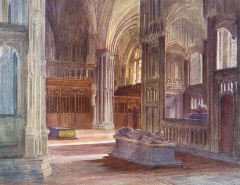 Wessex: Chór retro, Winchester Catherdral, z chorałami kardynała Beauforta i biskupa Waynflete