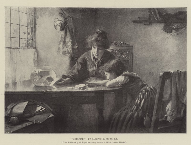 Złota rybka (lito) autorstwa Walter Granville Smith