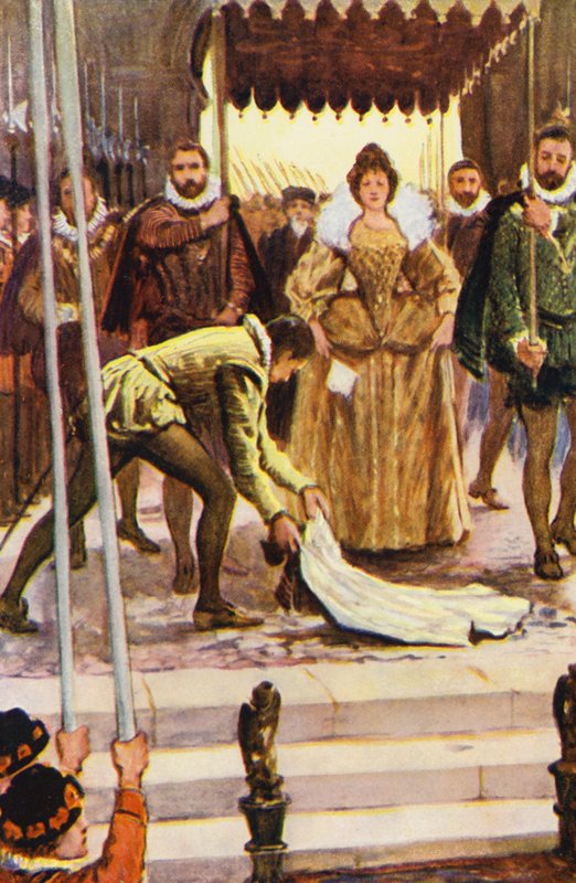 Ilustracja do Kenilworth autorstwa Sir Waltera Scotta (kolorowa litografia) autorstwa Walter Grieve