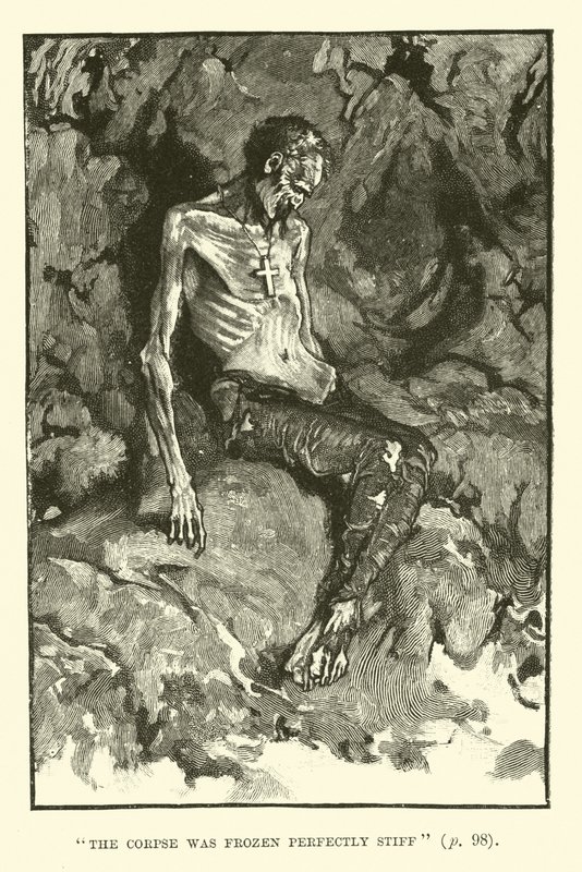 Ilustracja do Kopalni Króla Salomona autorstwa H Rider Haggard autorstwa Walter Paget