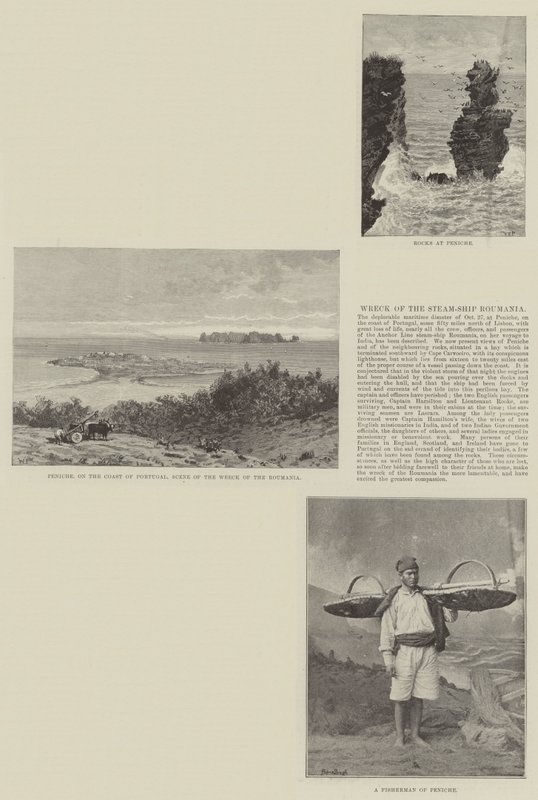 Peniche w Portugalii autorstwa Walter Paget