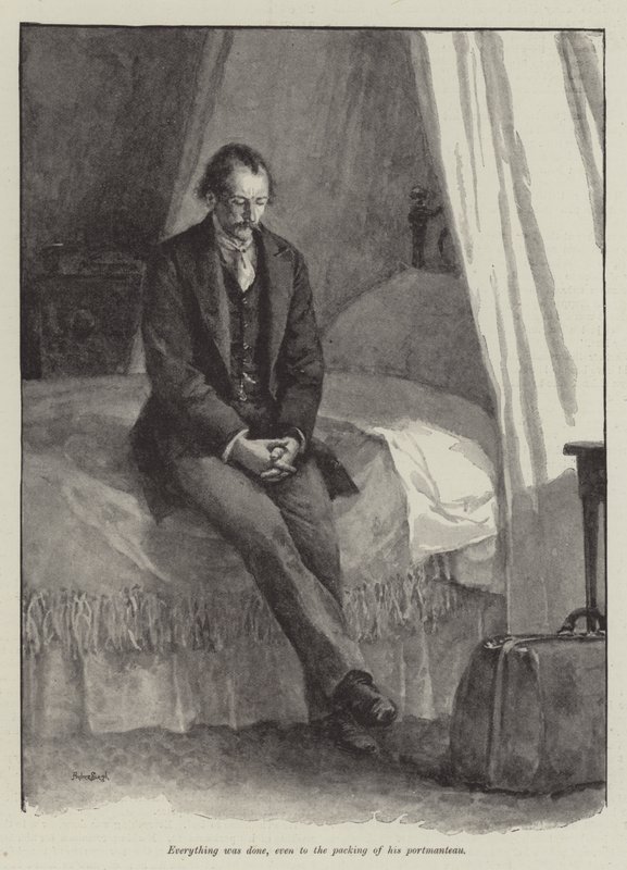 W pogoni za dobrze ukochaną — Thomas Hardy autorstwa Walter Paget