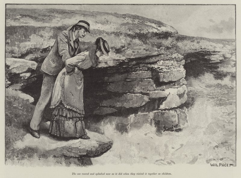 W pogoni za dobrze ukochaną — Thomas Hardy autorstwa Walter Paget