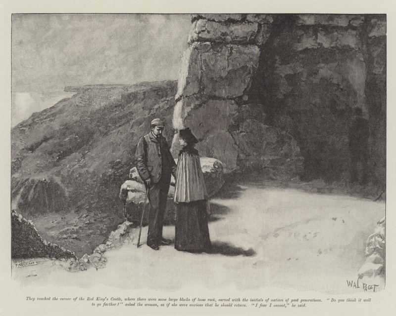 W pogoni za dobrze ukochaną — Thomas Hardy autorstwa Walter Paget