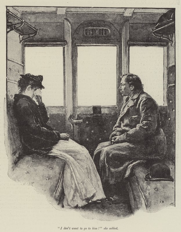 W pogoni za dobrze ukochaną — Thomas Hardy autorstwa Walter Paget