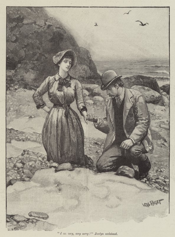W pogoni za dobrze ukochaną — Thomas Hardy autorstwa Walter Paget