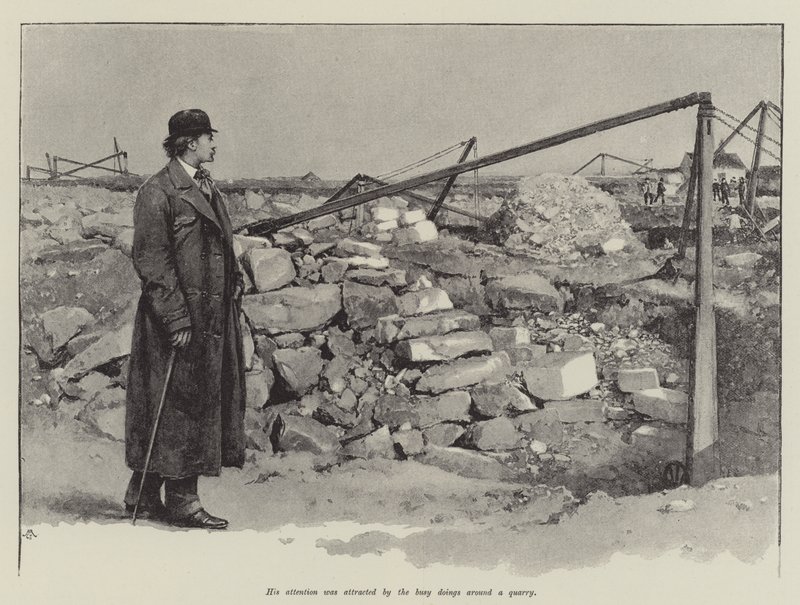 W pogoni za dobrze ukochaną — Thomas Hardy autorstwa Walter Paget