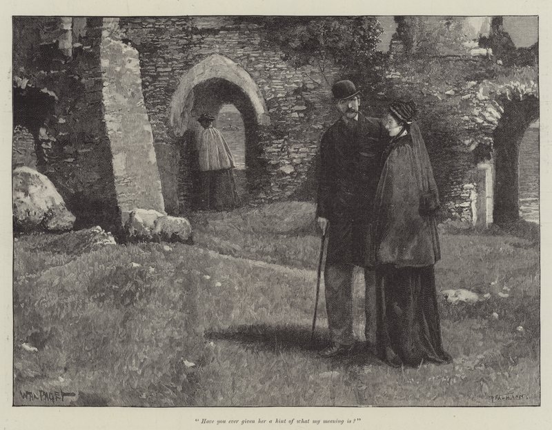 W pogoni za dobrze ukochaną — Thomas Hardy autorstwa Walter Paget