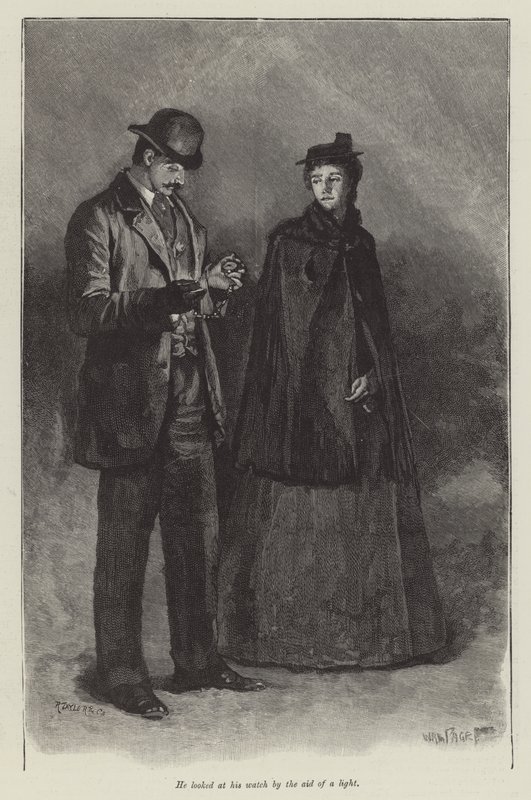 W pogoni za dobrze ukochaną — Thomas Hardy autorstwa Walter Paget