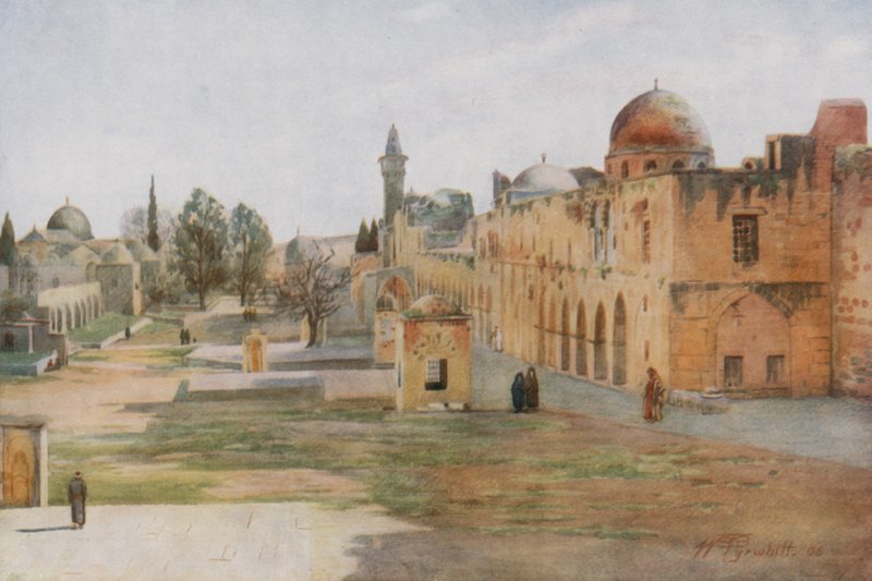 Haram Es Shereef, Jerozolima autorstwa Walter Spencer Stanhope Tyrwhitt
