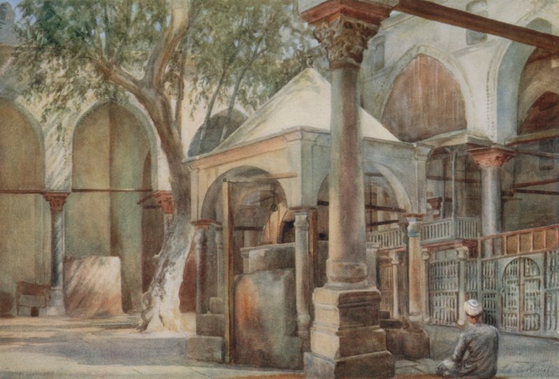 Meczet Almase: Wnętrze, Kair autorstwa Walter Spencer Stanhope Tyrwhitt