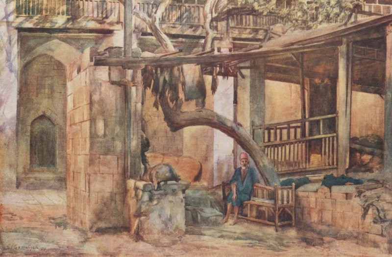 Khan El Gamaliyeh autorstwa Walter Spencer Stanhope Tyrwhitt