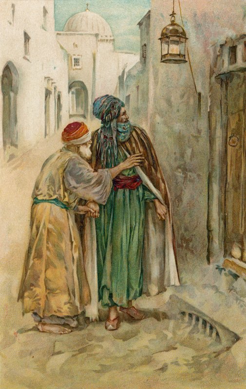 Arabskie noce: Ali Baba autorstwa Walter Stanley Paget