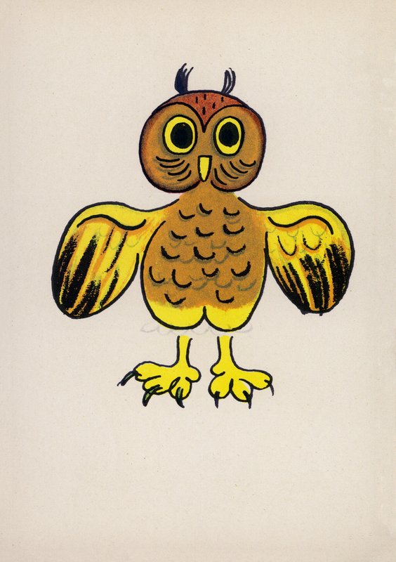 Jeden z szalonych ludzi Waltera Triera (kolorowa litografia) autorstwa Walter Trier