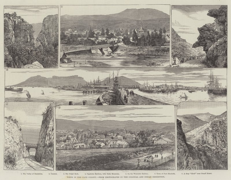 Widoki w Cape Colony autorstwa Warry
