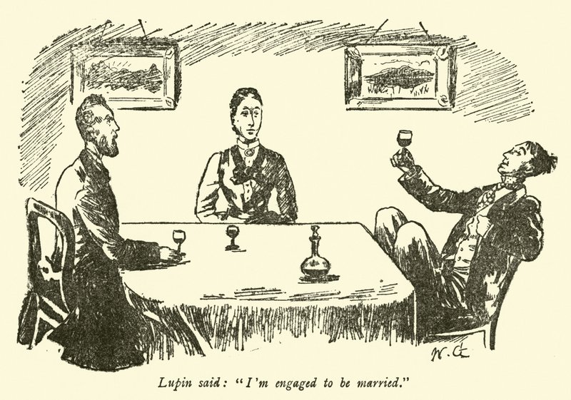 Lupin powiedział, że jestem zaręczony i chcę się ożenić. autorstwa Weedon Grossmith