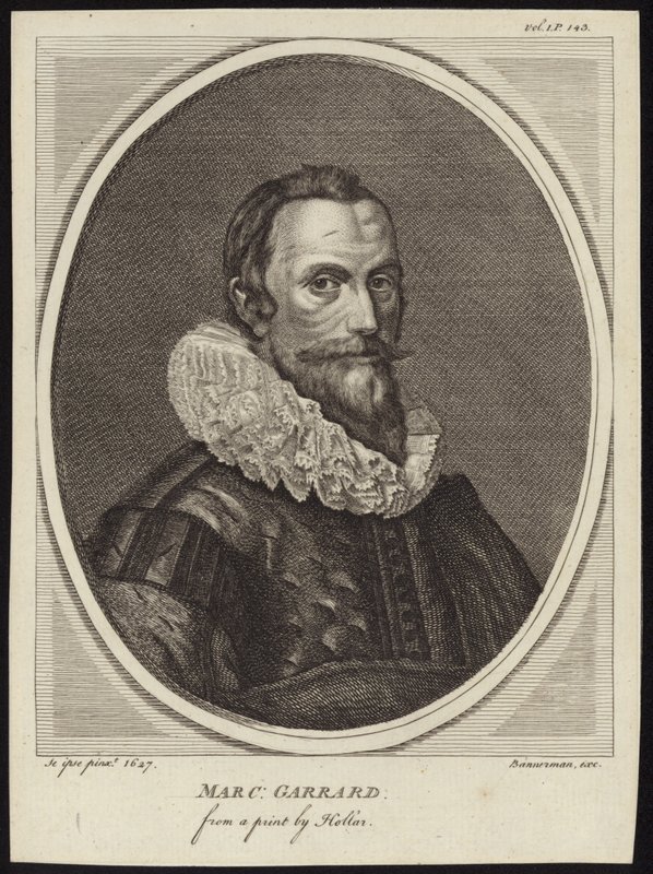 Marc Garrard autorstwa Wenceslaus Hollar