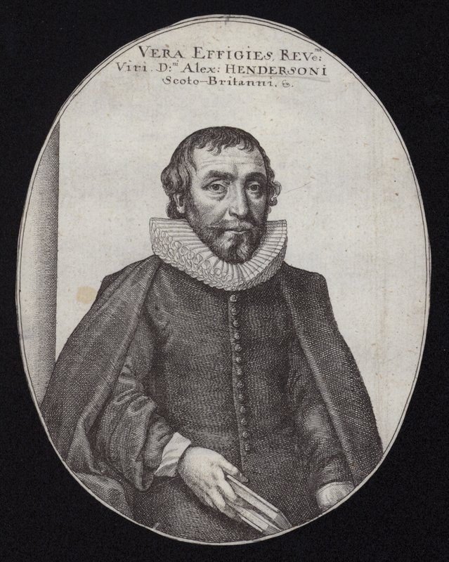 Wielebny Alexander Henderson autorstwa Wenceslaus Hollar