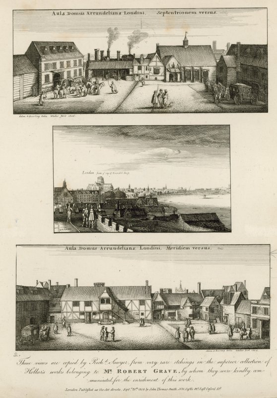 Akwaforty Wacława Hollara autorstwa Wenceslaus Hollar