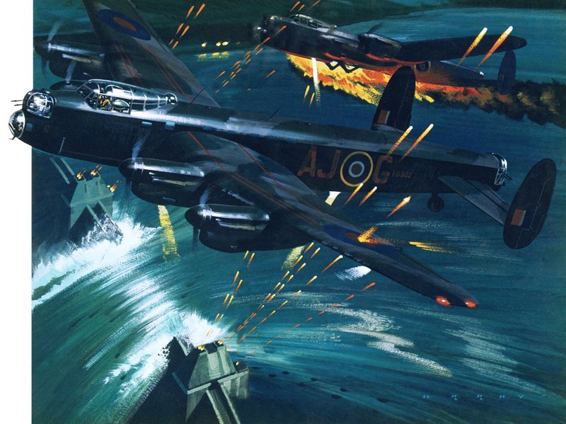Dambusters autorstwa Wilf (20th century) Hardy