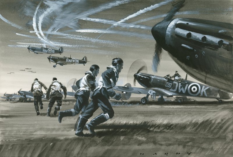 Bitwa o Anglię autorstwa Wilf (20th century) Hardy