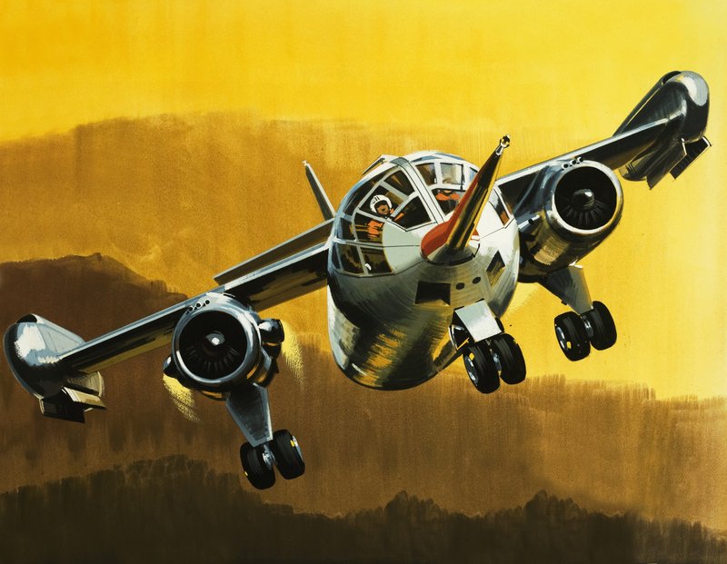 Dornier DO 31E autorstwa Wilf (20th century) Hardy