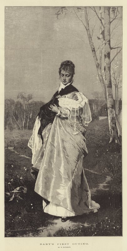 Pierwsza wycieczka dziecka autorstwa Wilhelm von Kaulbach