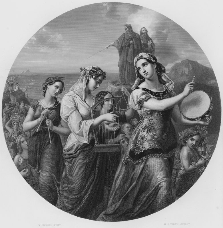 Miriam, ze zdjęcia w Królewskiej Kolekcji (rycina) autorstwa Wilhelm Hensel